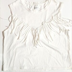 Bongo Brand Girl's Fringe Top Size: M